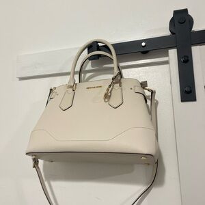 Michael Kors Ivory Satchel Bag
